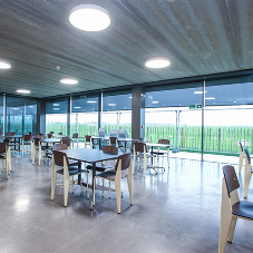 Hunter Douglas bespoke solution for Goodwood Aerodrome