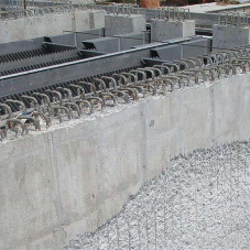 Concrete repair at Bukit Barun Water Treatment Works