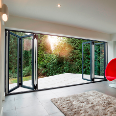 New aluminium bi-folding doors from Liniar