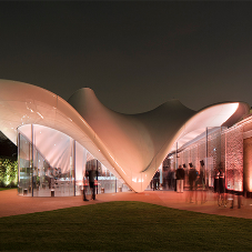 Organic GRP cladding for Serpentine Sackler Gallery