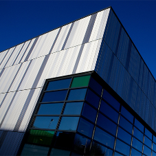 Aluminium facade for flagship leisure centre