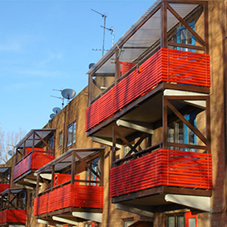 Refurbishment of roofs and canopies at iconic Byker Wall