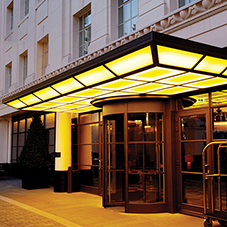 Art Deco Canopy at London Hotel