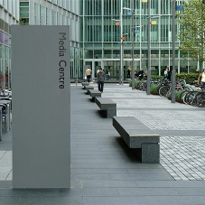 Granite floors used at BBC offices