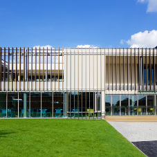 Rooflight systems for Award winning student centre