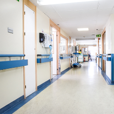 Yeoman Shield handrails big help for hospital