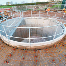 FP McCann’s smoothbore shaft segments form pumping house