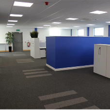 LED lighting for office headquarters