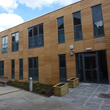 Elite's modular building at Harris Academy