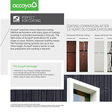 Accoya benefits