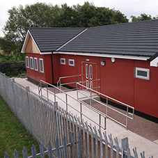 Elite Systems modular drill hall for cadets