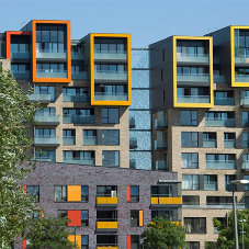 Glass balustrades for Greenwich Millennium Village