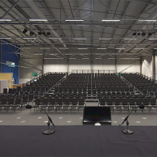 Long life LED lights for conference centre