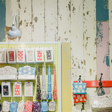 Interior cladding for Cath Kidston store