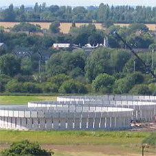 Piling for Sewage Treatment Works