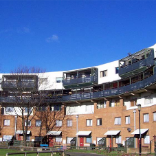 Decorative protection work at Byker Wall