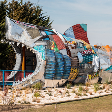 Modular building construction for Thorpe Park Shark Hotel