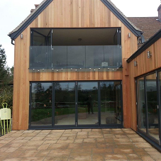 Juliette laminated glass balcony from Square 1