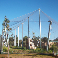 Architectural mesh for Rabat Zoo
