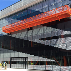 Balcony decking for Here East Innovation Centre