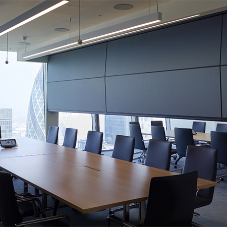 Automatic partitioning wall for Walkie Talkie building