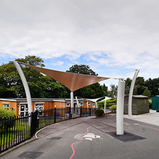 Broxap canopy for Bushbury Hill