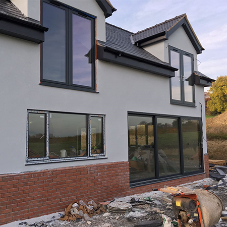 Liquid floor screed for a new extension in Montgomery