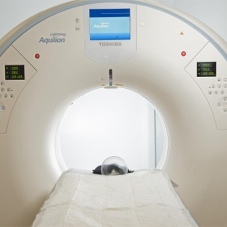 CT scanning facility for veterinary hospital