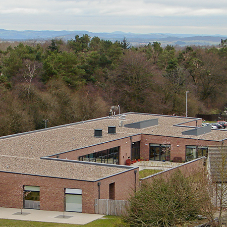 Biodiverse roof for learning disability centre