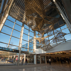 Architectural mesh for MK Shopping Centre