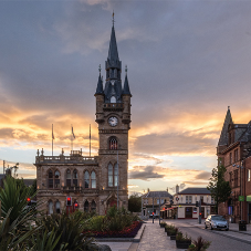 New slate roof for Renfrew Town Hall