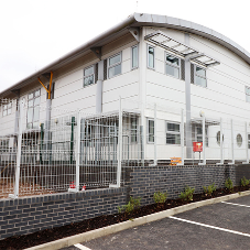 Specialist school fencing for Garfield Primary