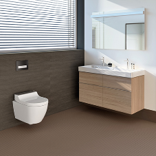 The new Geberit AquaClean Tuma shower toilet