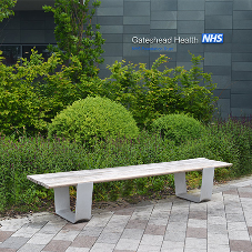 Street furniture for Queen Elizabeth Hospital