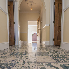 Walls and Floors bring Victorian house to date