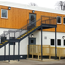 Modular classroom for Wilmington Grammar