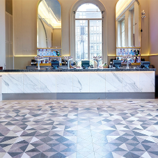 Fantastic flooring patterns for Royal Albert Hall