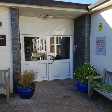 Aluminium doors for Walkers Primary School