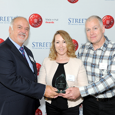 Heald the winner at the Made in Hull Awards