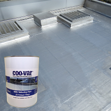 New & improved solar reflective aluminium paint