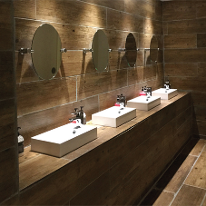 Bathroom re-fit at Northampton Town Football Club