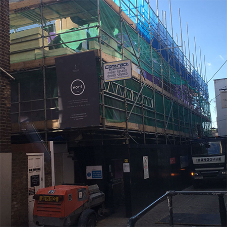 Fast drying floor system for Camden flats