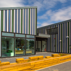 HardiePlank® weatherboard for Holy Cross school