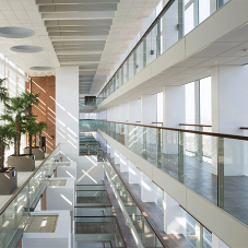 Frame & infill balustrade for The Atrium Building