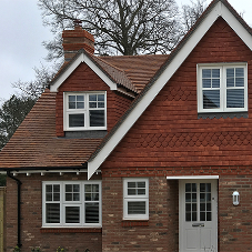 Cast iron rainwater system for new housing scheme