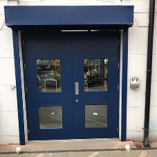Secure doors & shutter for Wimbledon warehouse