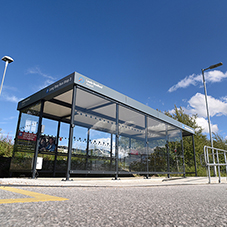 Broxap update passenger shelters at Leeds Airport