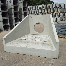 Althon supply Angled Headwalls with Dissipation Blocks