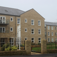 300 Tilt and Turn frames for retirement apartments