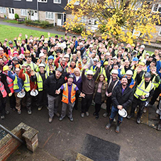 BAL support DIY SOS in Suffolk